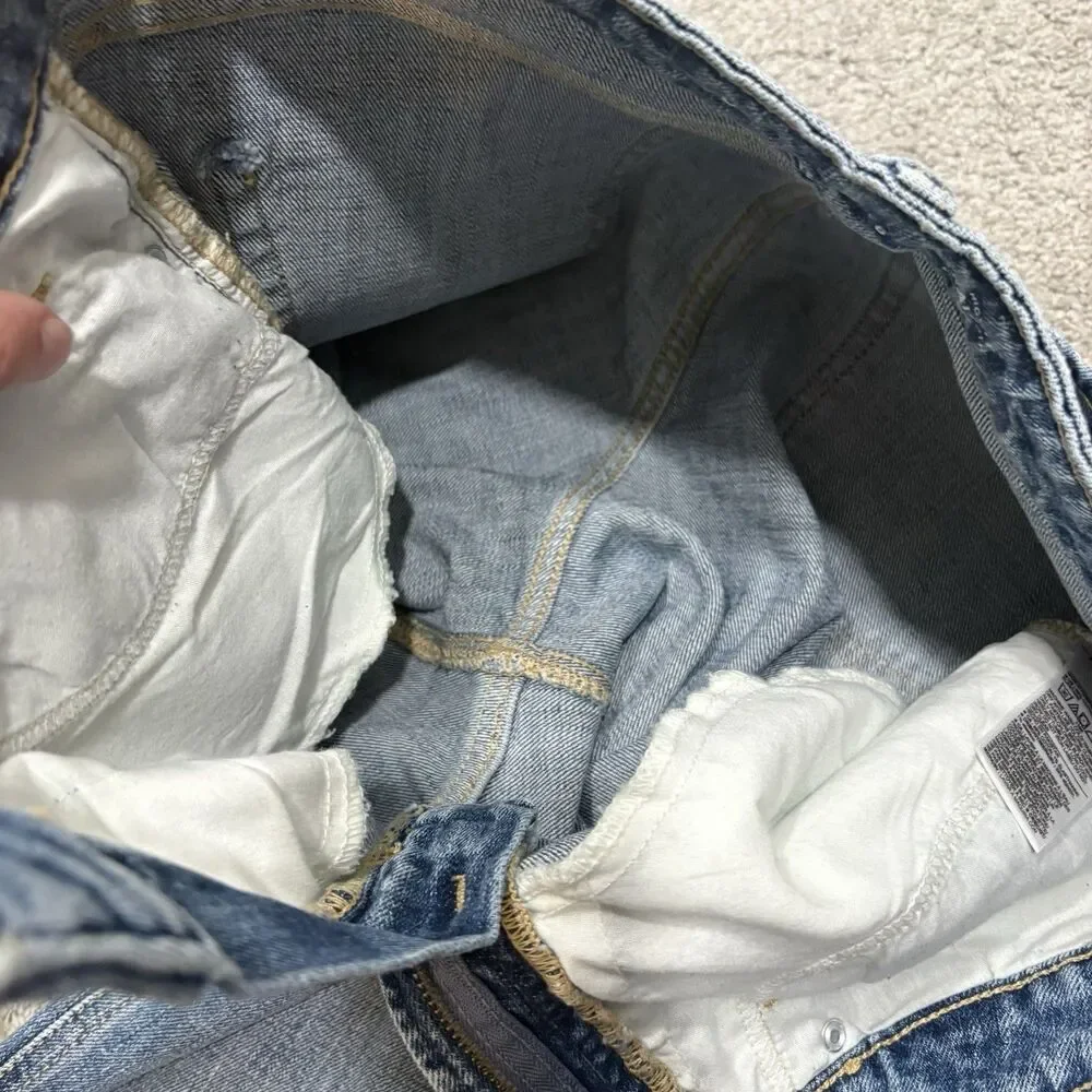 Old Navy Extra High Rise Straight Jean Secret Smooth Pockets Size 6